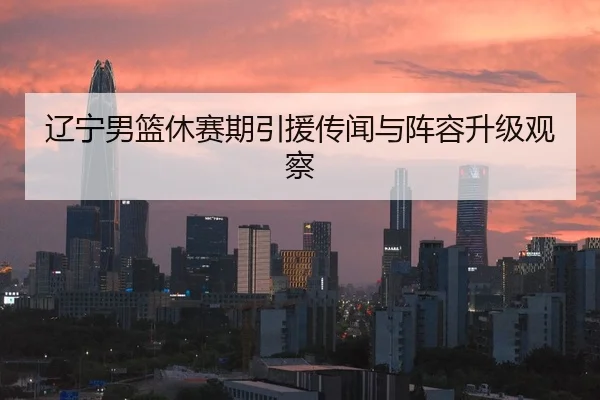 辽宁男篮休赛期引援传闻与阵容升级观察